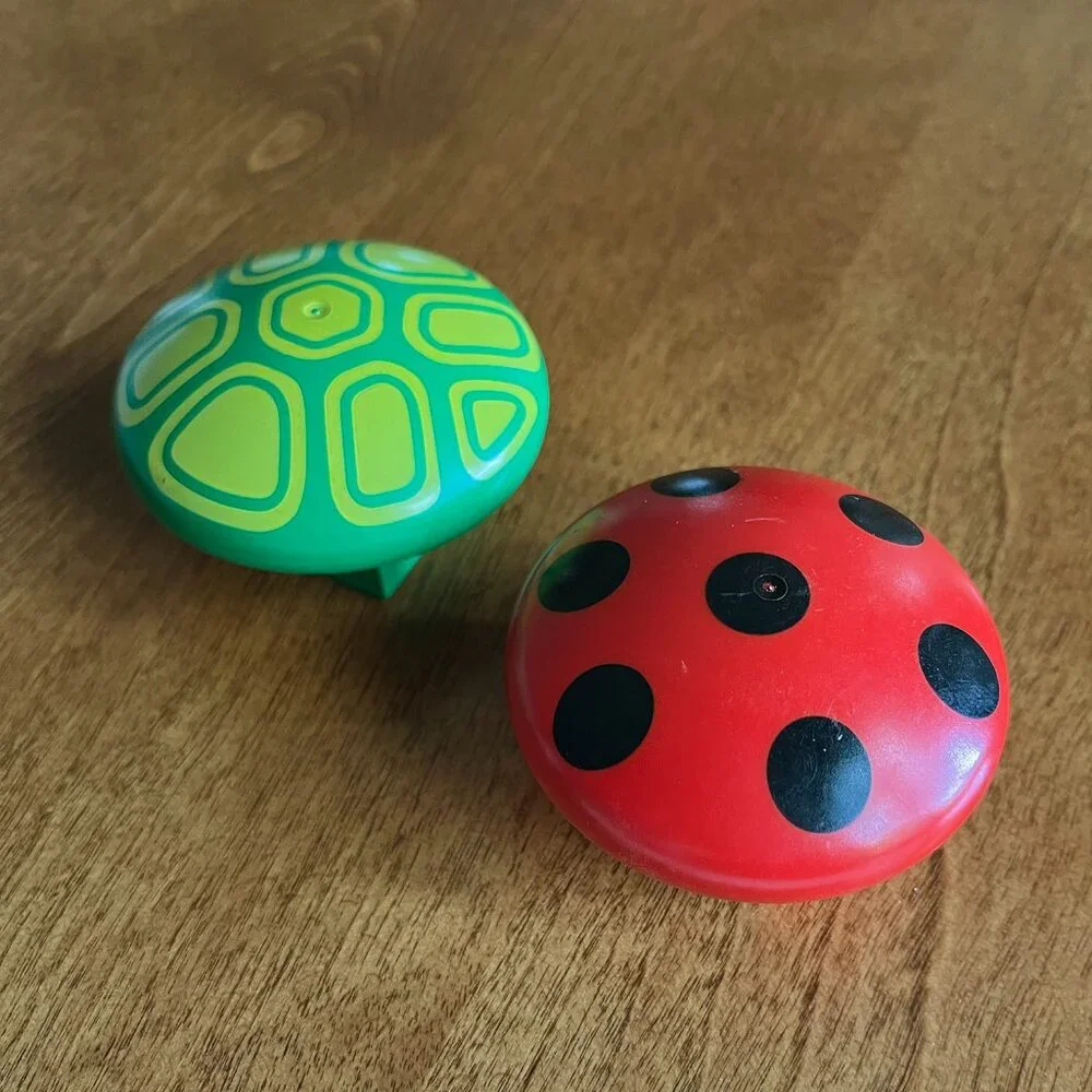 Duplo ladybug and turtle